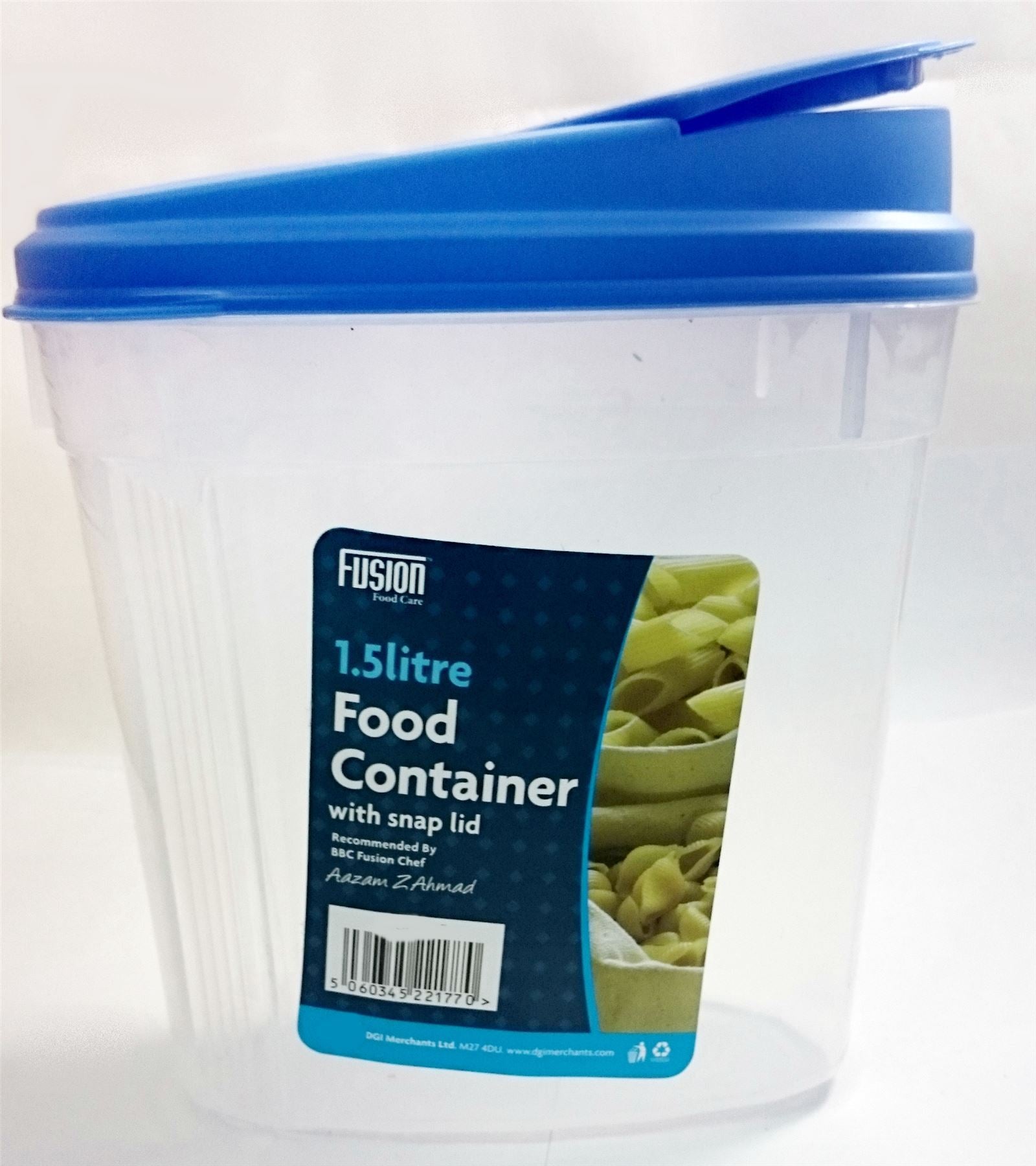 1.5L LARGE CEREAL FOOD CONTAINER WITH SNAP LID. DGI2177 \\\DGI2177