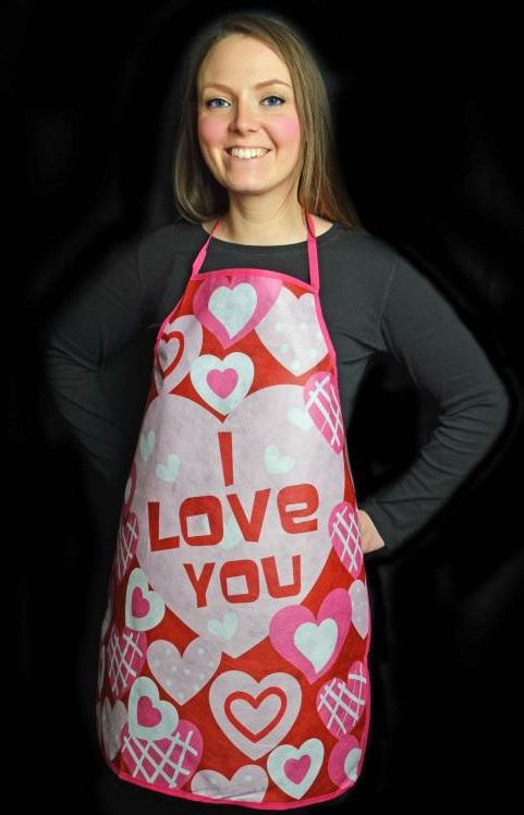 'VALENTINE'S I LOVE YOU APRON'||'. '||'DP00619' \\\DP00619