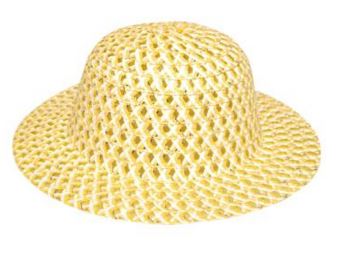 GO GLAM BONNET WITH SILVER THREAD YELLOW. DP06288YELLOW \\\DP06288YELLOW