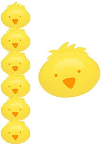 6 CHICK PLASTIC EGGS. DP06325 \\\DP06325