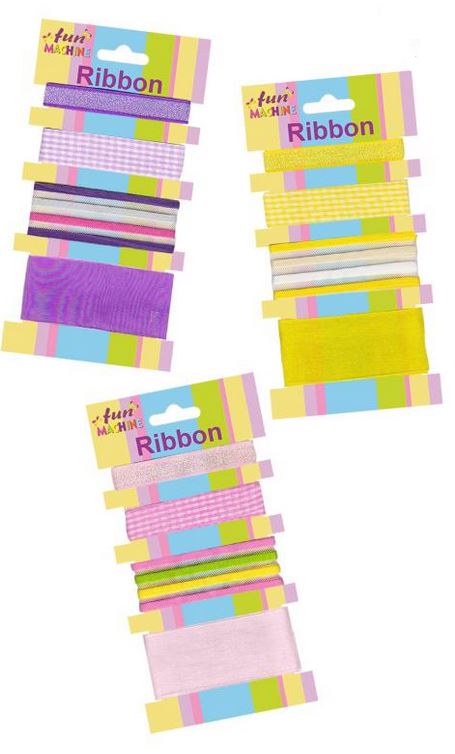 EASTER / SPRING TIME PARTY RIBBON 3 ASSORTED DESIGN - ONLY ONE. DP06349 \\\DP06349
