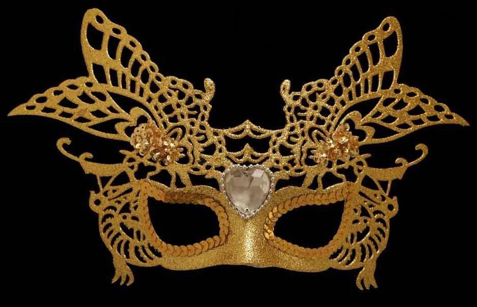 MASQUERADE MASK ROSE GOLD. DP54818 \\\DP54818