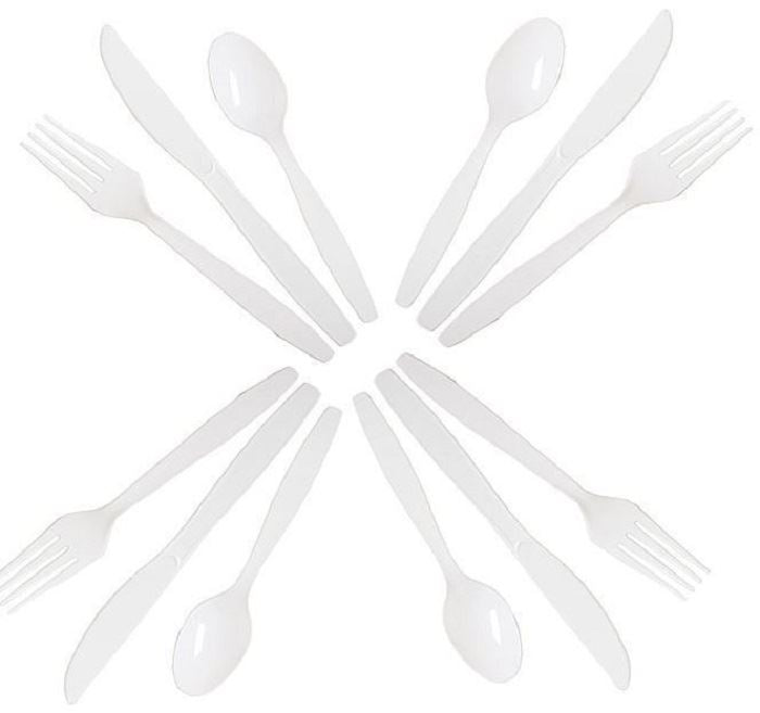 75 PLASTIC ASSORTED CUTLERY SET VPLAS75. VPLAS75 \\\ES008057