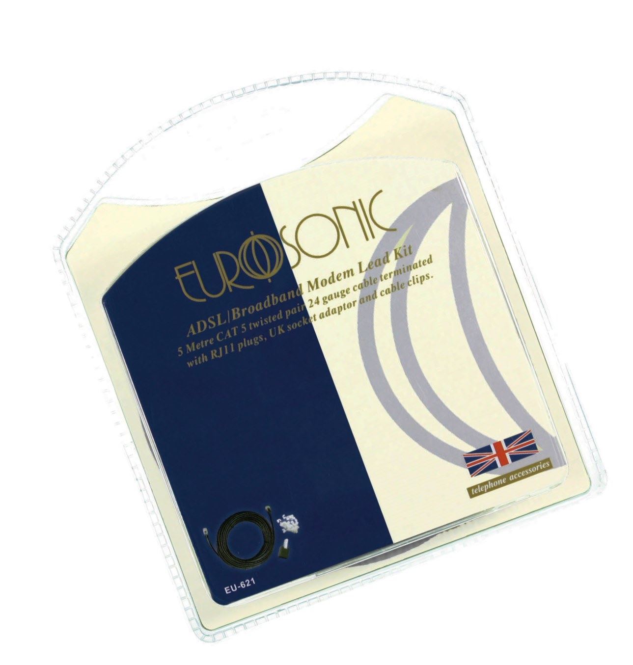 ES ADSL MODEM LEAD KIT - 10METRE. EU622 \\\EU622
