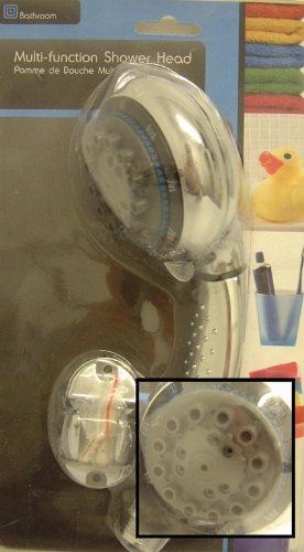 8 MULTIFUNCTION MULTI FUNCTION CHROME SHOWER HEAD. F1602922 \\\F1602922