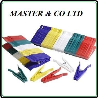 36 PLASTIC ASSORTED COLOURED CLOTHS LAUNDRY PEGS 911154. F1608801 \\\F1608801