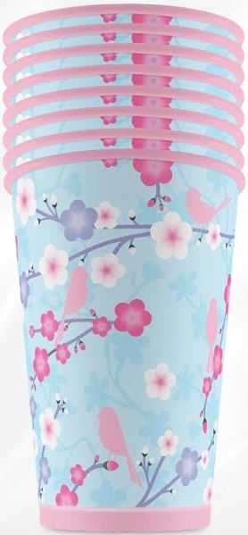 PARTY BLOSSOM - 8 X 9OZ PARTY CUPS. FCUP \\\FCUP