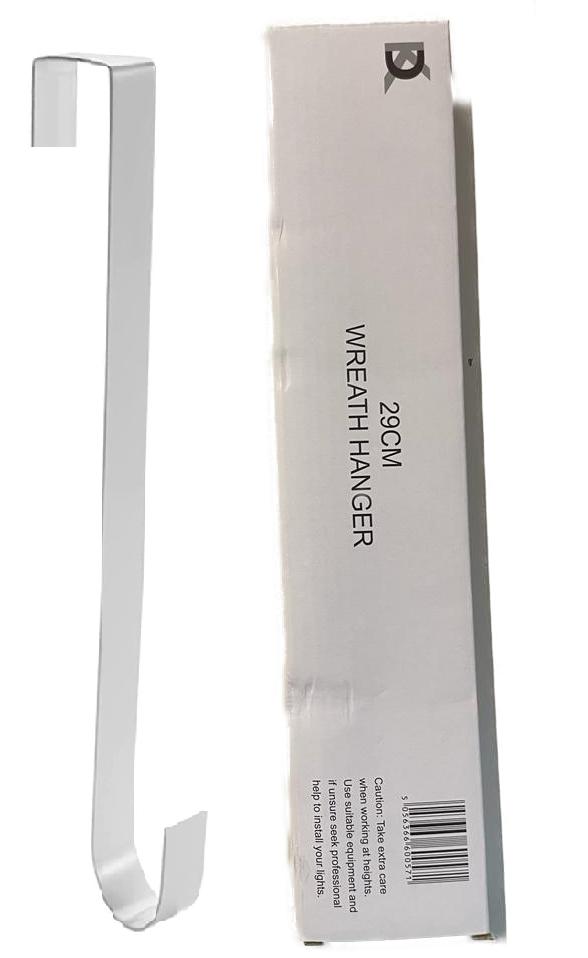 KD SILVER WREATH HANGER 29CM. FF07 \\\FF07
