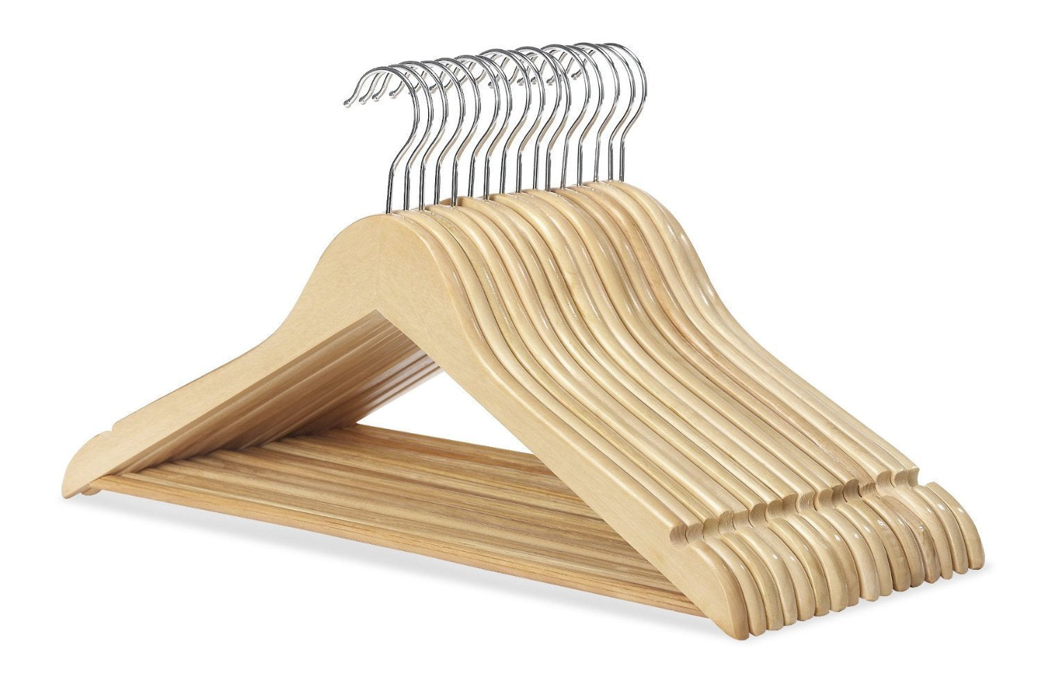 1PC WOODEN HANGERS BULK PACKING. FI701779 \\\FI701779