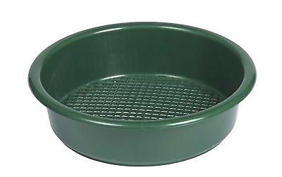 HEAVY DUTY PLASTIC GREEN GARDEN SOIL - MESH RIDDLE SIEVE 35CM. GN208 \\\GN208