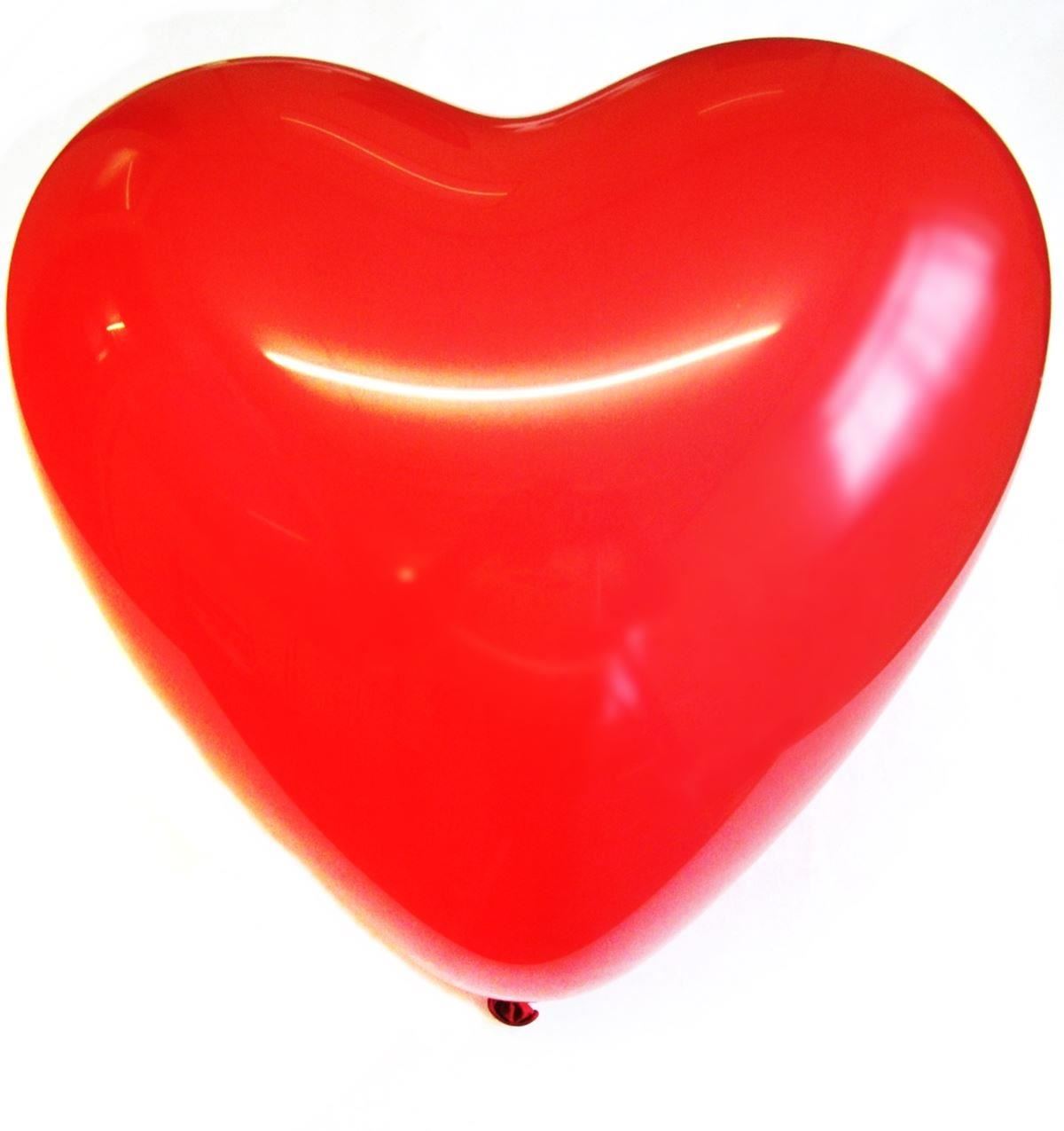 100 MINI RED HEART BALLOONS. H51068 \\\H51068
