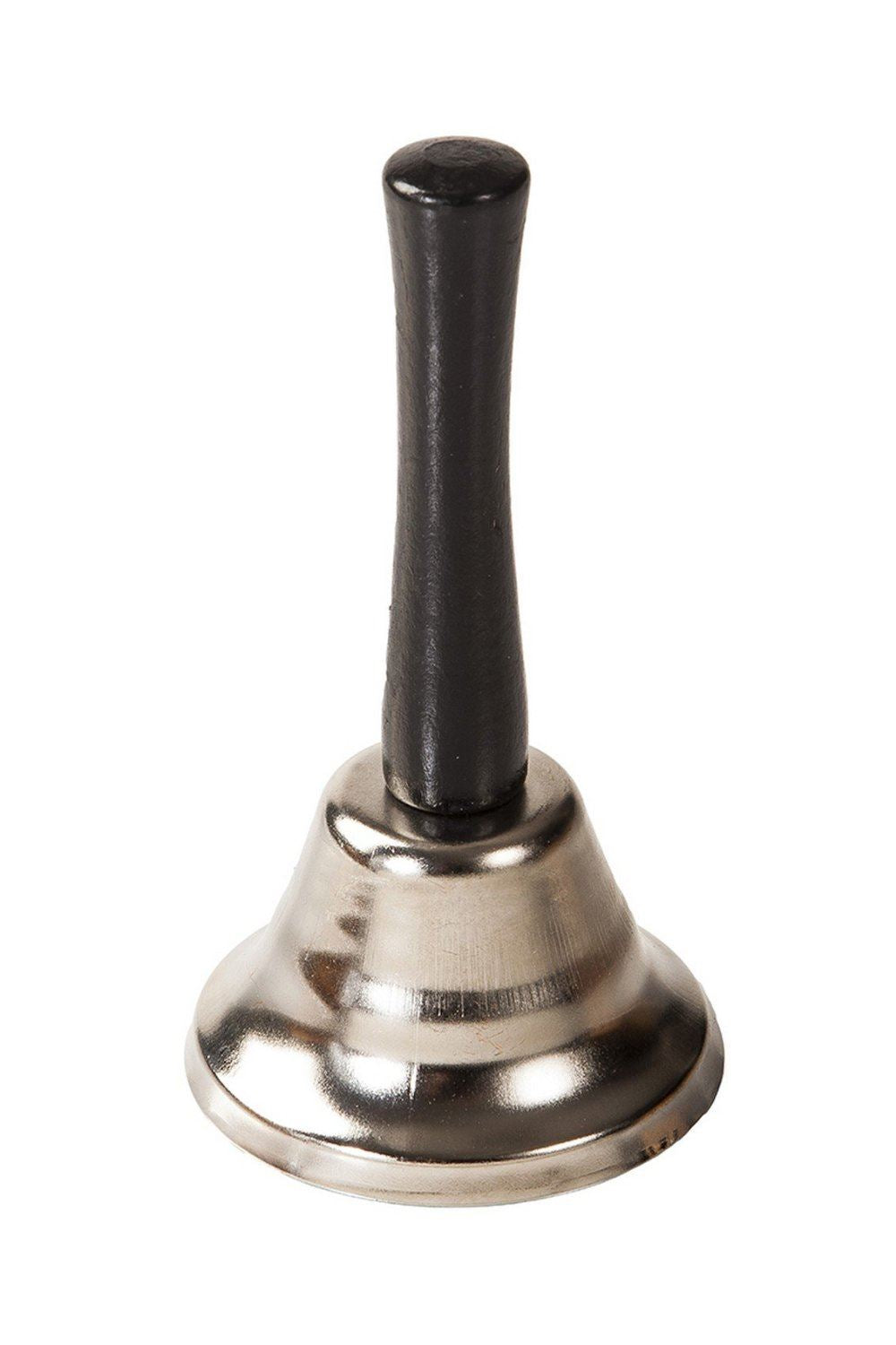 SMALL CLASSIC SILVER HAND BELL (12CM TALL). HH5336 \\\HH5336
