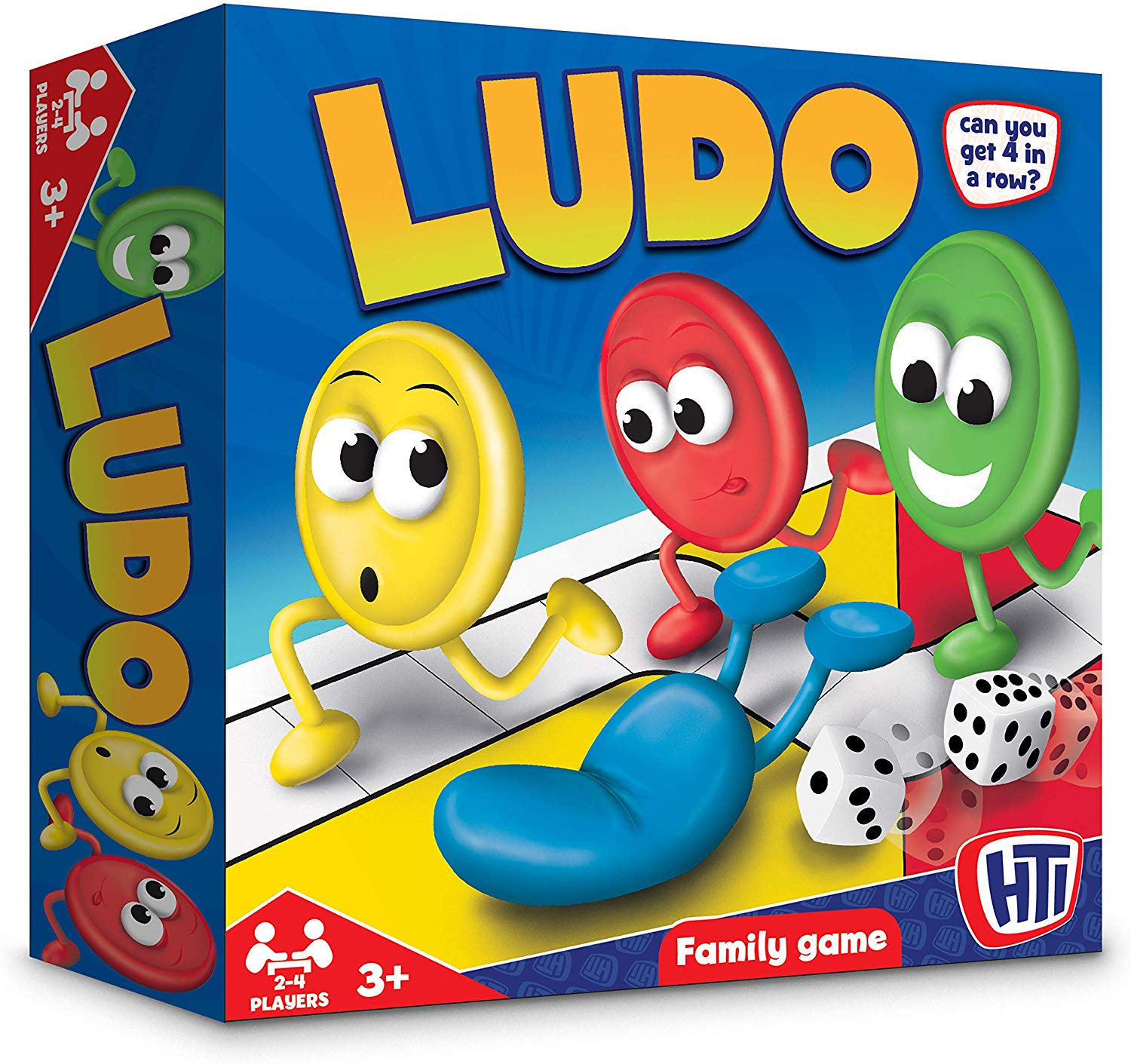 HTI TRADITIONAL LUDO FAMILY BOARD GAME. 1374326 \\\HTI1372492