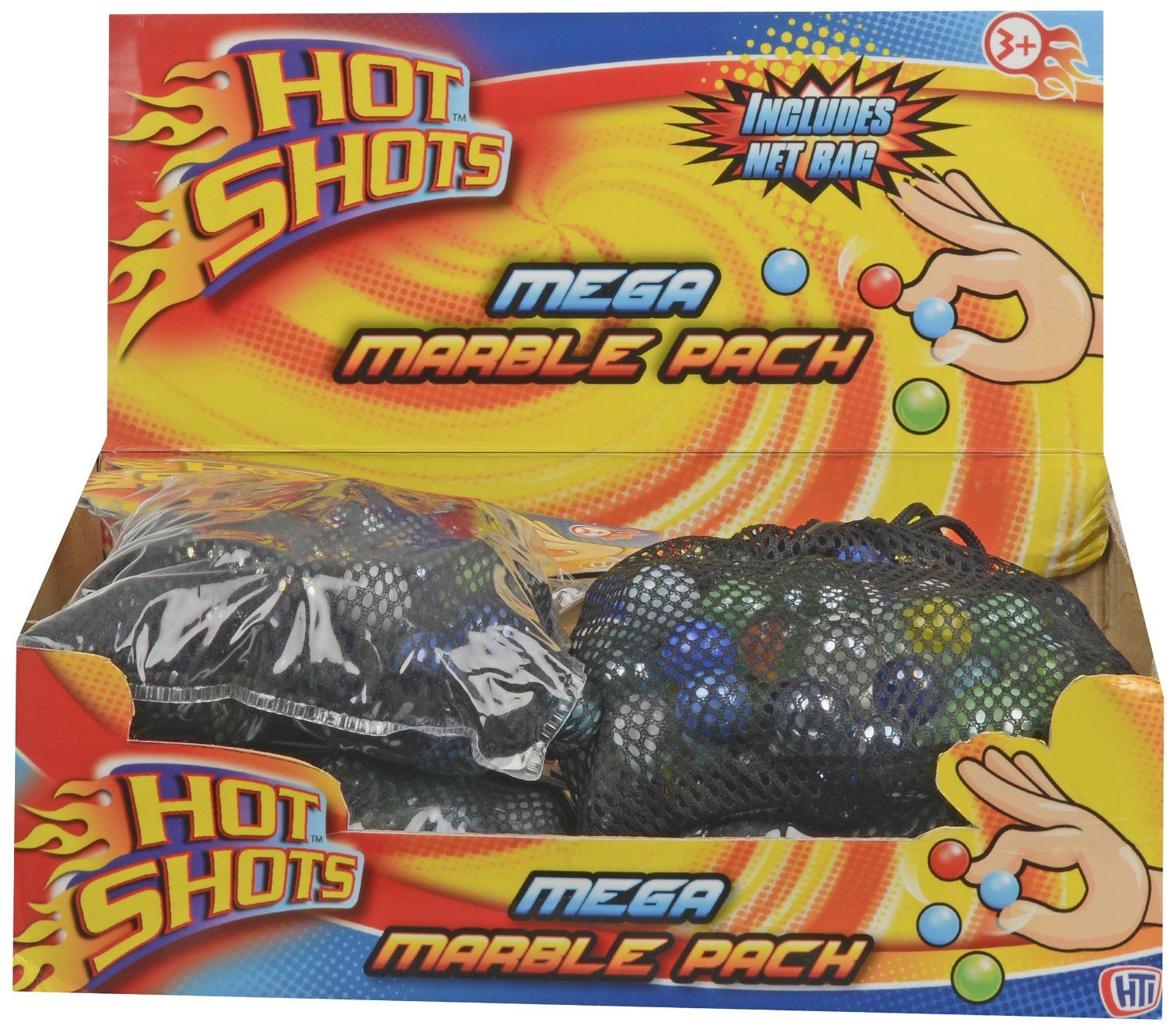 CLASSICS MEGA MARBLES 72/PK WITH STORAGE BAG. HTITP226 \\\HTITP226
