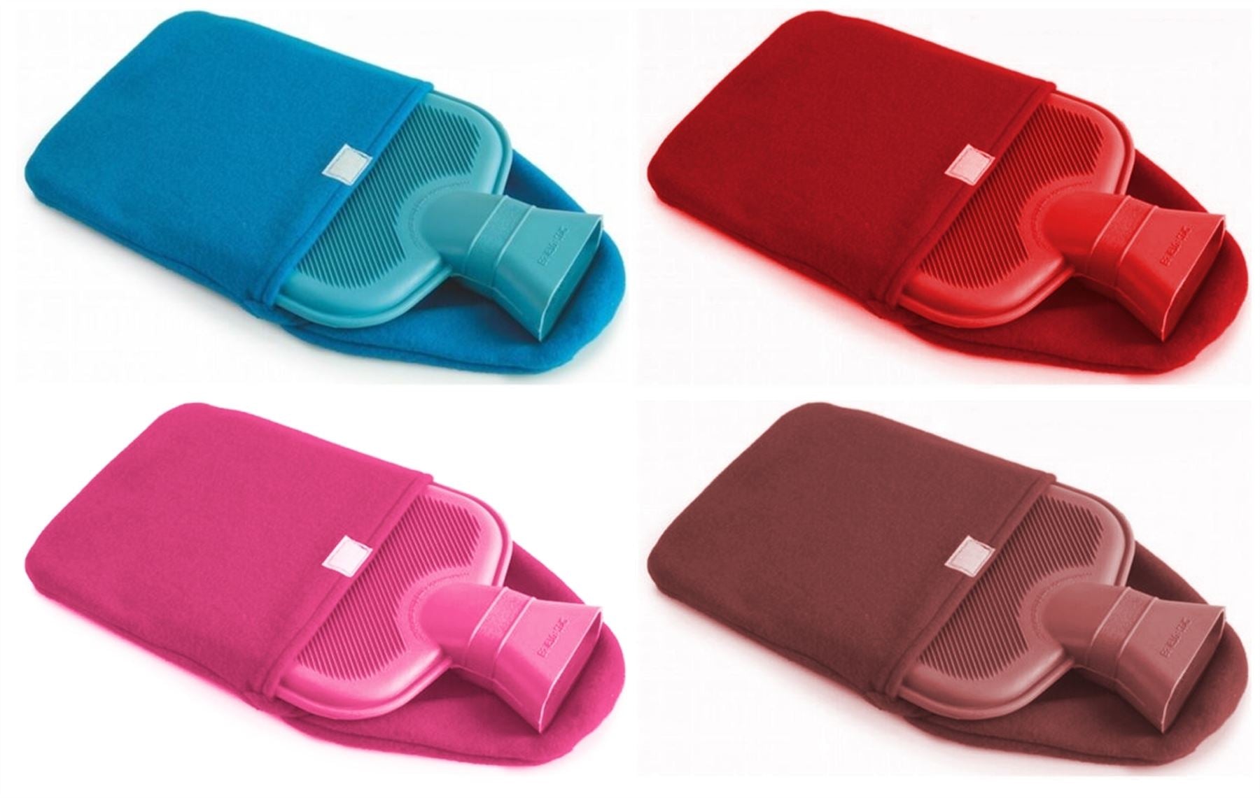 2L HOT WATER BOTTLE + FLEECE COVER. HW002_420194 \\\HW002_420194