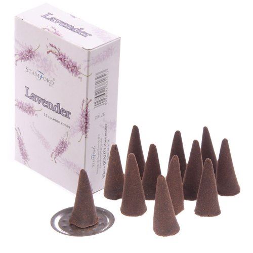 STAMFORD INCENSE CONES- LAVENDER   37162. INC211C \\\INC211C