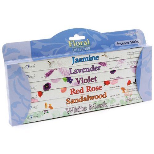 STAMFORD INCENSE STICKS 6 PACK GIFT SET- FLORAL. INC233 37145 \\\INC233