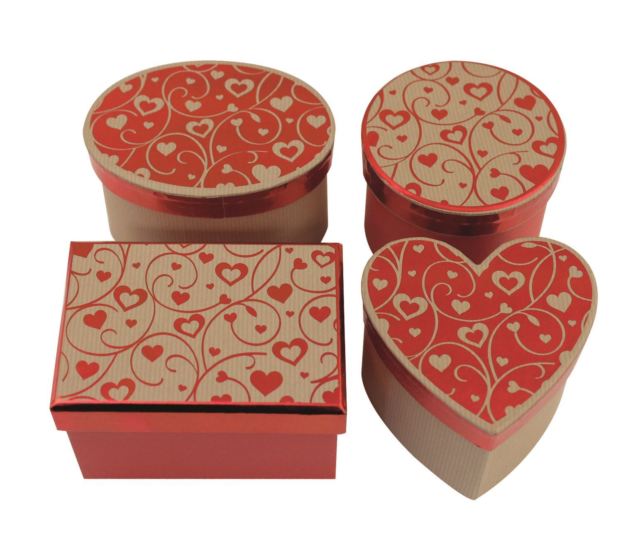 'PACK OF 4 GIFT BOXES VALENTINE'S DESIGN'||'. '||'16866' \\\K-16886