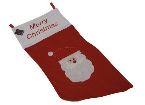 'GIANT FELT CHRISTMAS / XMAS SANTA STOCKING 82CM X 57CM WITH SANTA FACE AND ' ...'||'. '||'K451901' \\\K451901