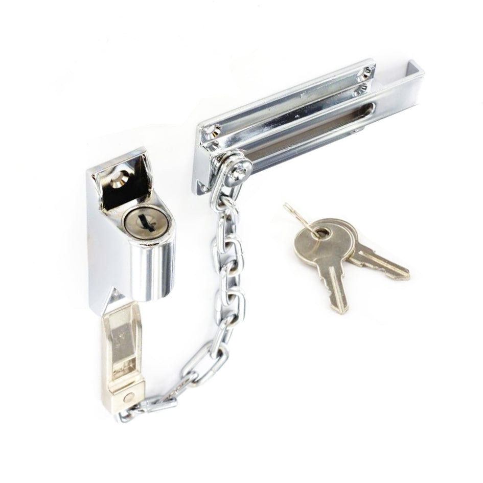 SECURIT S1633 LOCKING DOOR CHAIN CHROME 110MM. MP-S1633 \\\KD00067