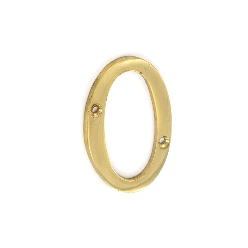 SECURIT S2500 BRASS NUMERAL NO.0 75MM. MP-S2500 \\\KD00101