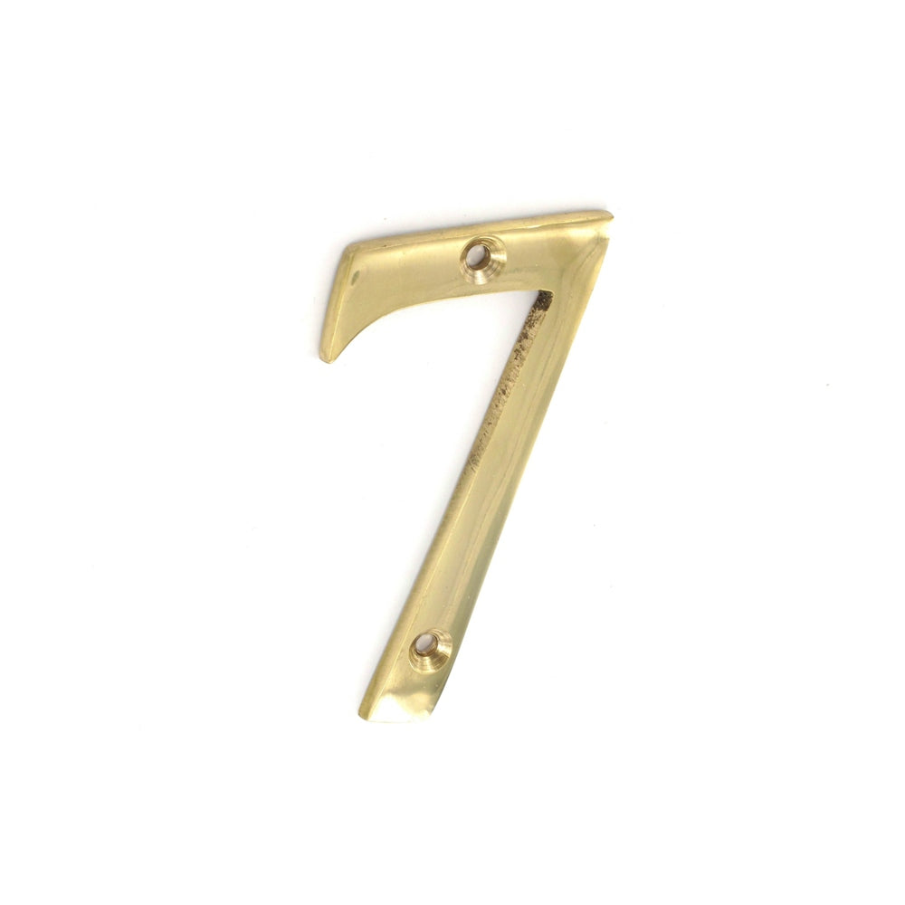 SECURIT S2507 BRASS NUMERAL NO.7 75MM. MP-S2507 \\\KD00108