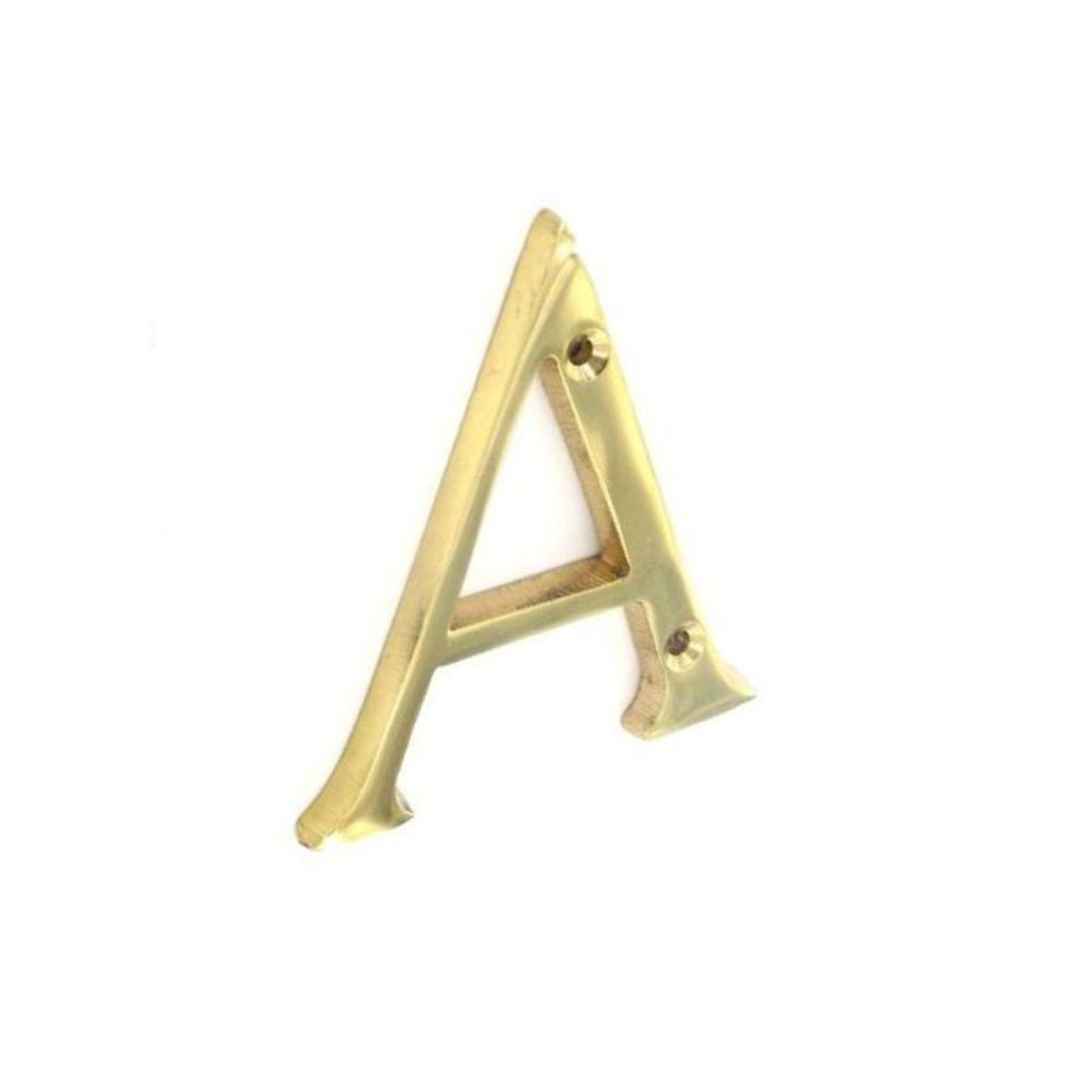 SECURIT S2510 BRASS LETTER A 75MM. MP-S2510 \\\KD00111