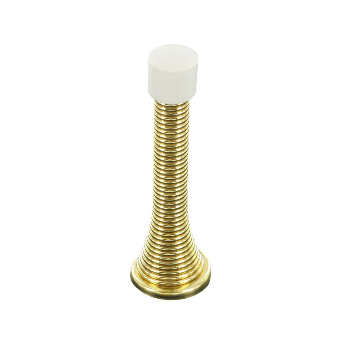 SECURIT S2571 BRASS PLATED SPRING DOOR STOP 75MM. MP-S2571 \\\KD00120