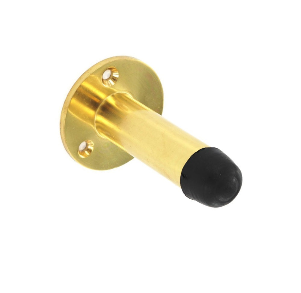 SECURIT S2573 BRASS PROJECTION DOOR STOP 75MM. MP-S2573 \\\KD00121