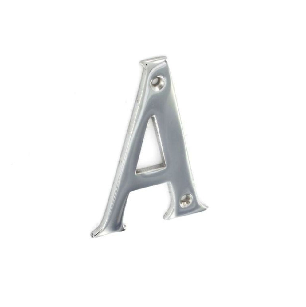 SECURIT S2958 CHROME LETTER A 75MM. MP-S2958 \\\KD00144