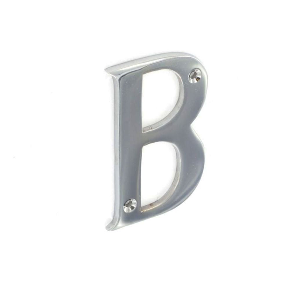 SECURIT S2959 CHROME LETTER B 75MM. MP-S2959 \\\KD00145