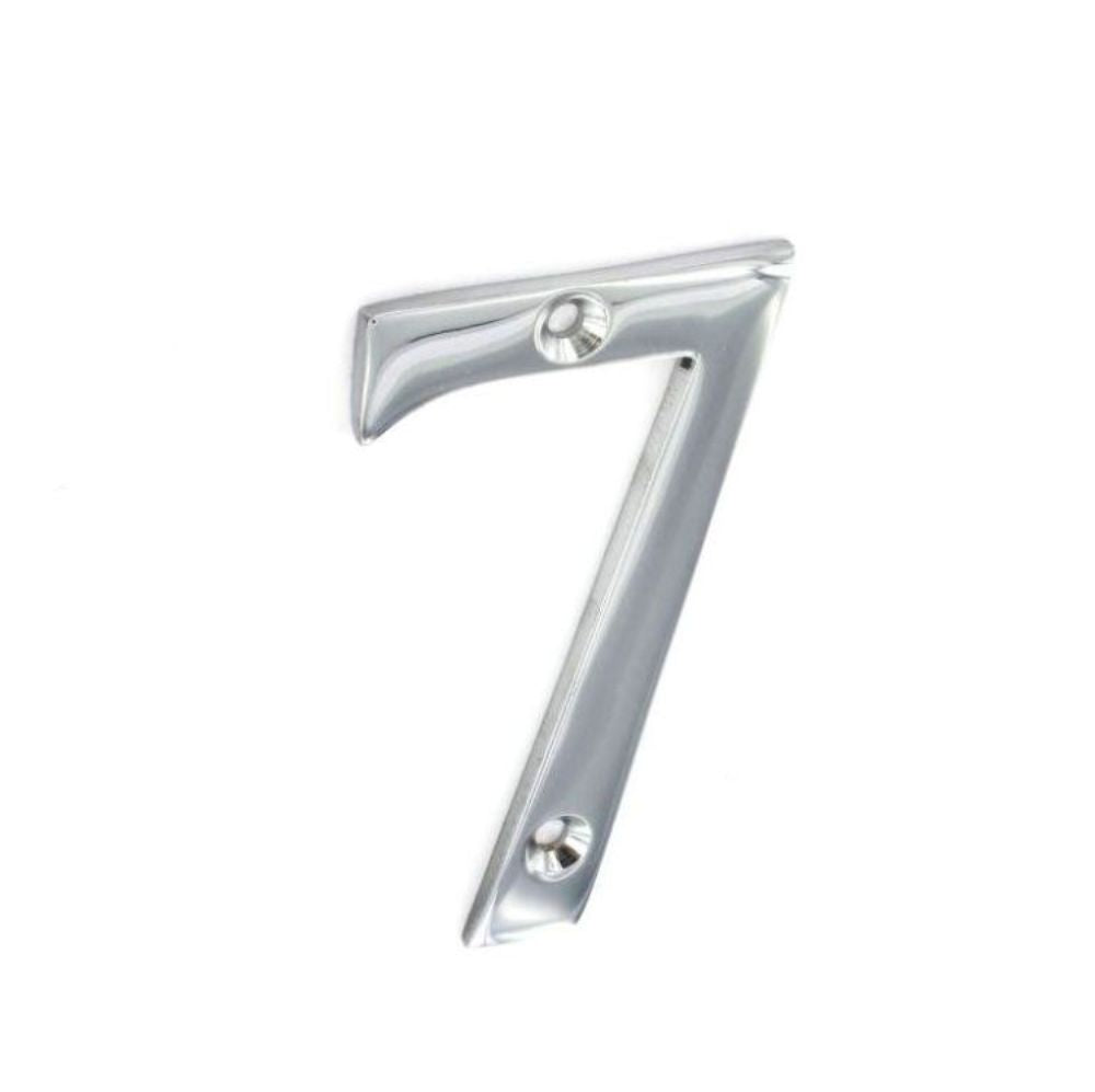 SECURIT S2967 CHROME NUMERAL NO.7 75MM. MP-S2967 \\\KD00153