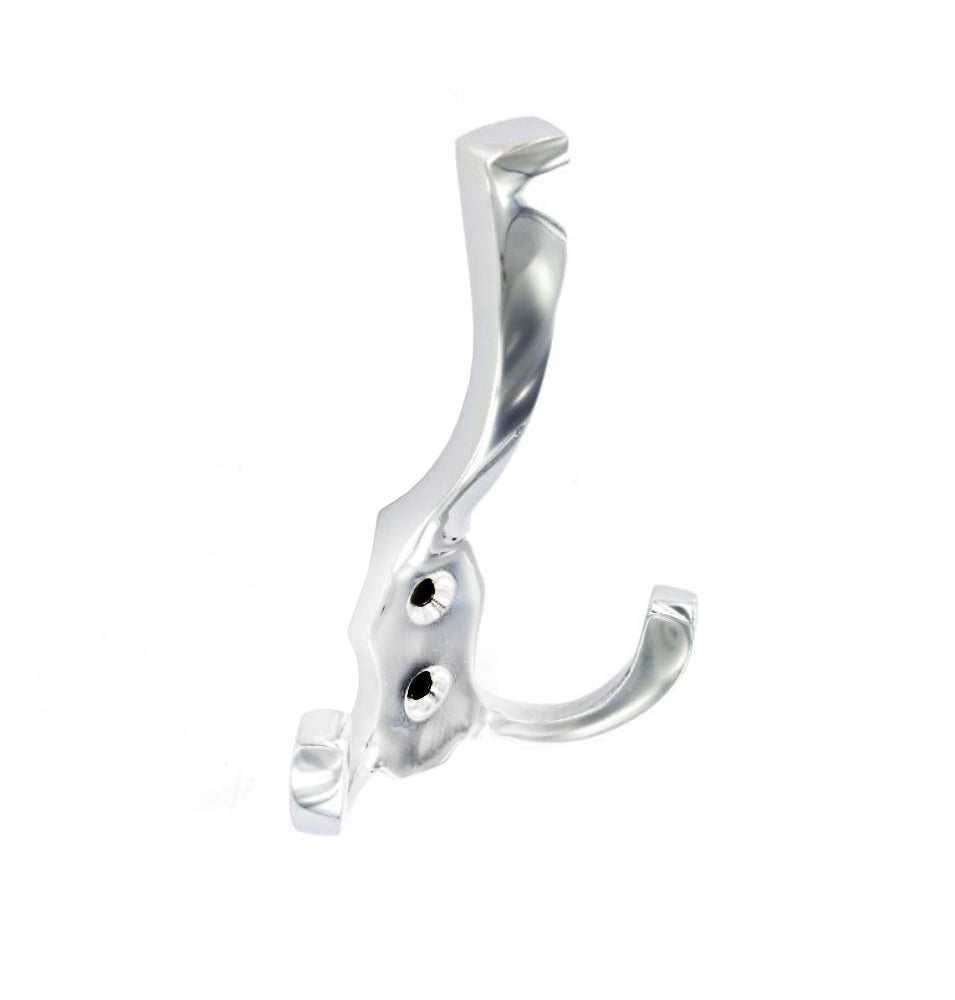 SECURIT S2979 CHROME TRIPLE COAT HOOK 125MM. MP-S2979 \\\KD00159