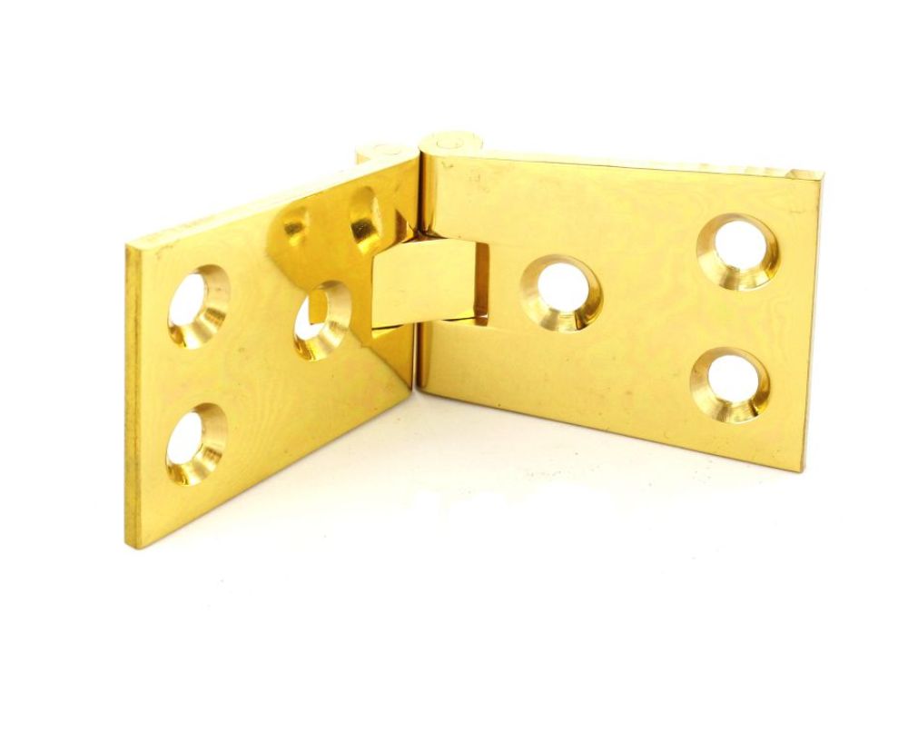 SECURIT S4285 BRASS COUNTERFLAP HINGES POL 32MM 1 1/4 X 4' PAIR. MP-S4285 \\\KD00197