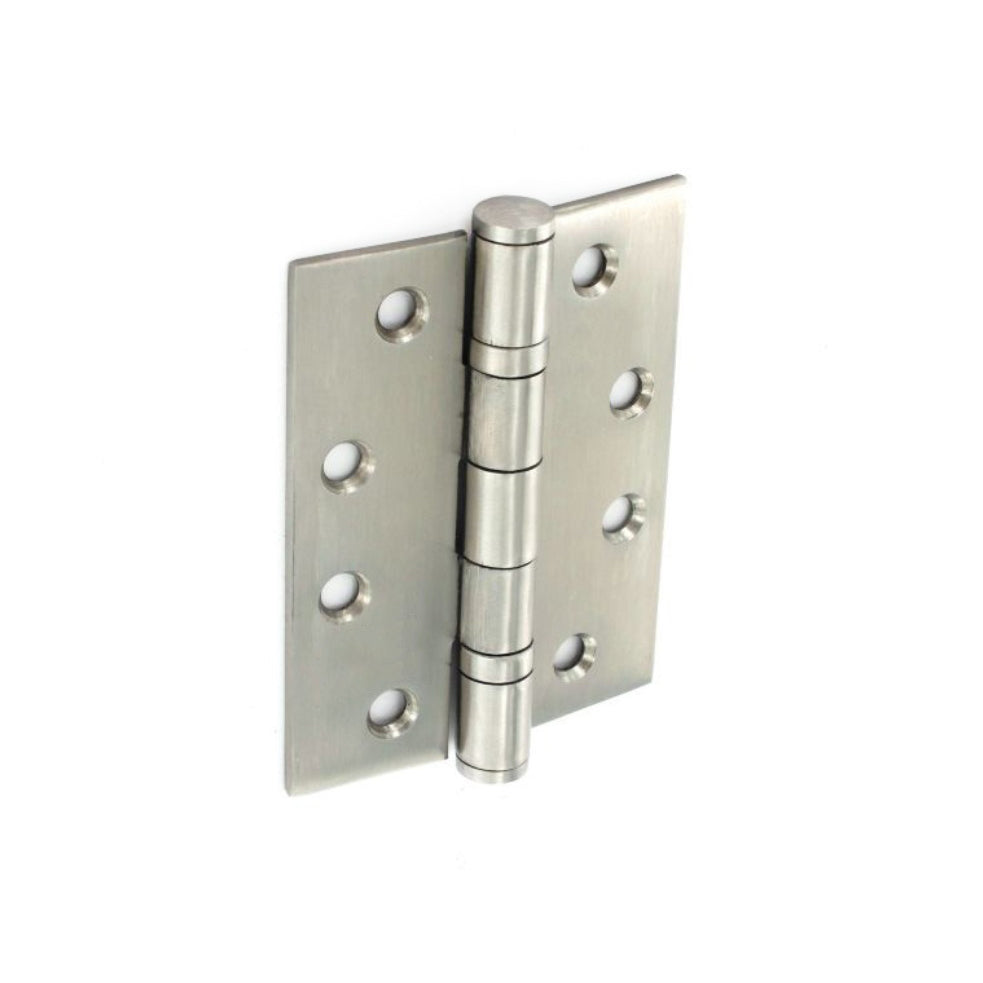 SECURIT S4295 STAINLESS STEEL DOUBLE BALL BEARING HINGES SATIN 100MM 2.6MM 4 X 3' PAIR. MP-S4295 \\\KD00203