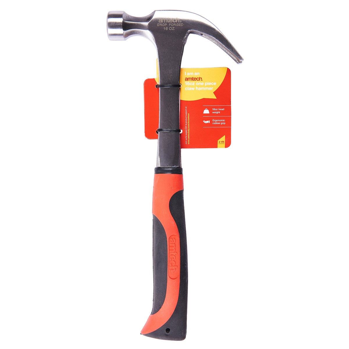AMTECH CLAW HAMMER 16OZ. AMA0215 \\\KD00329
