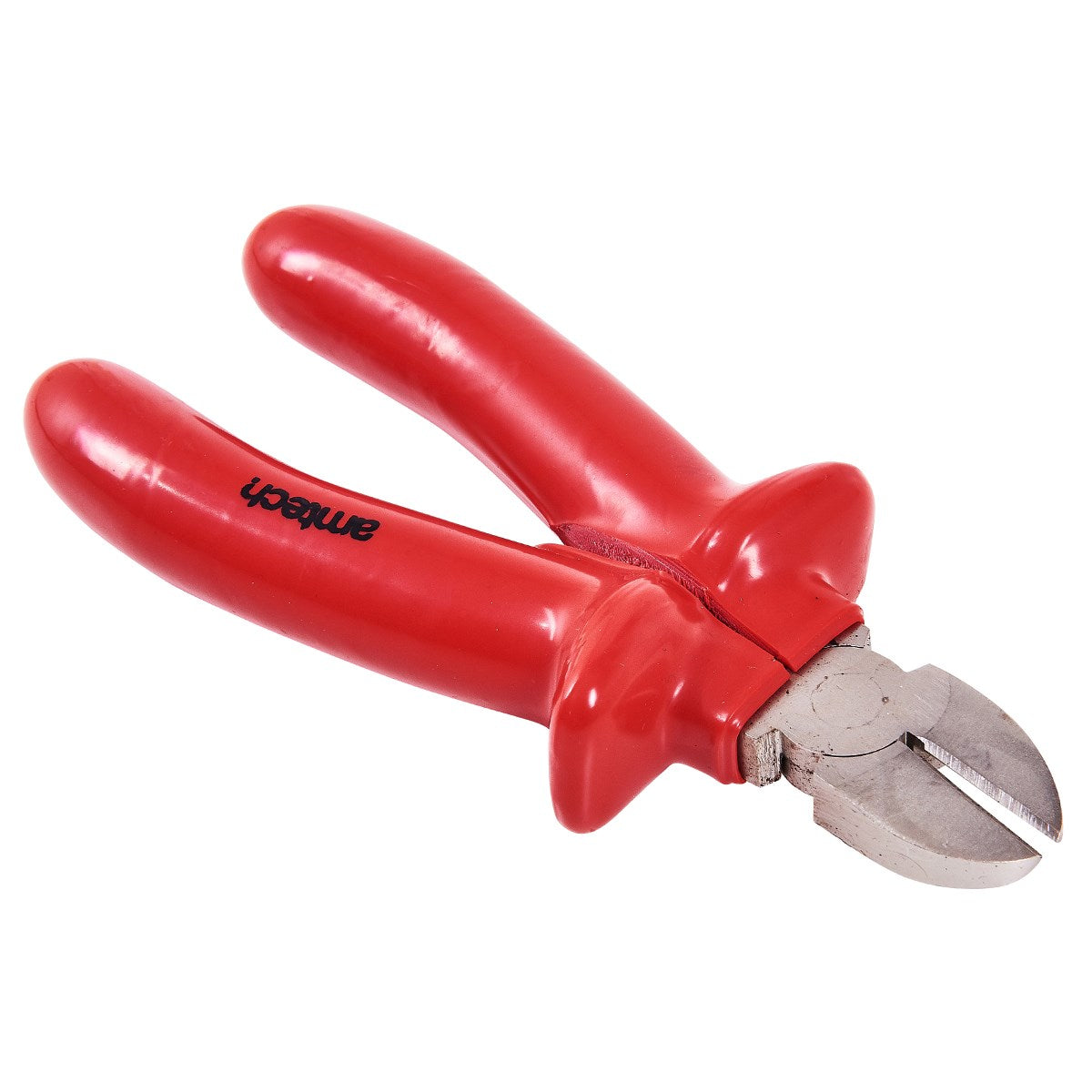 AMTECH SIDE CUTTING PLIER  - SLIP GUARD HANDLE 8 INCH. AMB0625 \\\KD00345