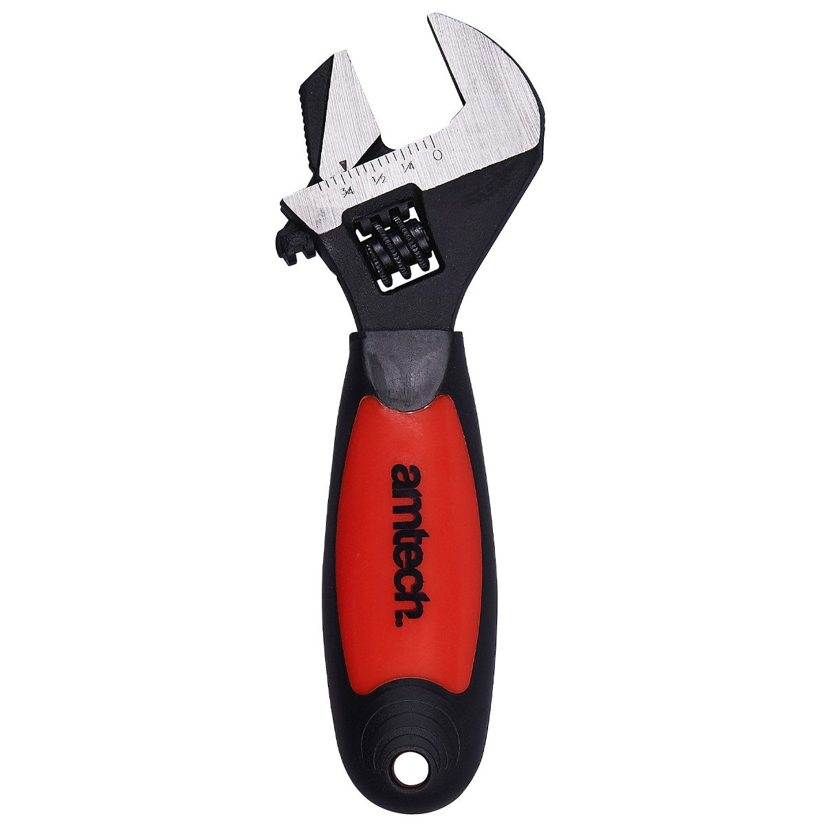 AMTECH 2-IN-1 STUBBY PIPE / ADJUSTABLE WRENCH. AMC1680B \\\KD00368