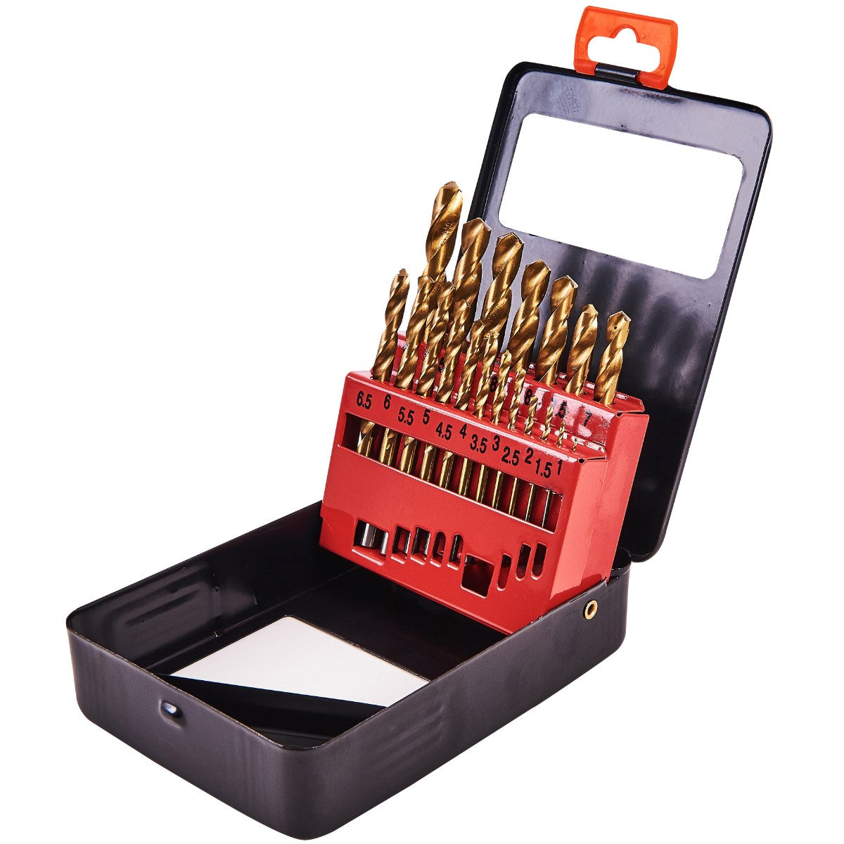 AMTECH TITANIUM COATED DRILL SET 19/PCS. AMF1140 \\\KD00403
