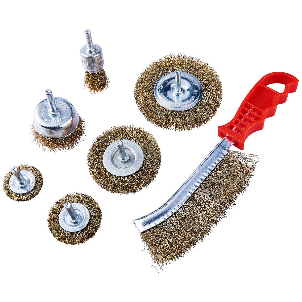 AMTECH WIRE BRUSH SET 7/PCS. AMF3610 \\\KD00416