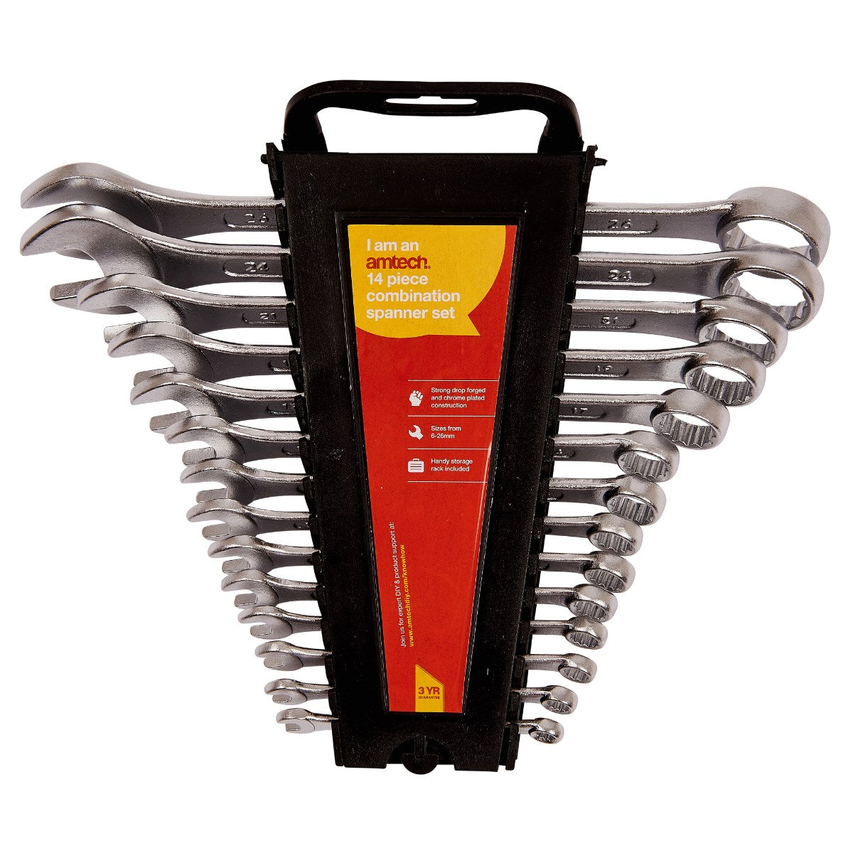 AMTECH COMBINATION SPANNER SET 14/PCS. AMK0500 \\\KD00468