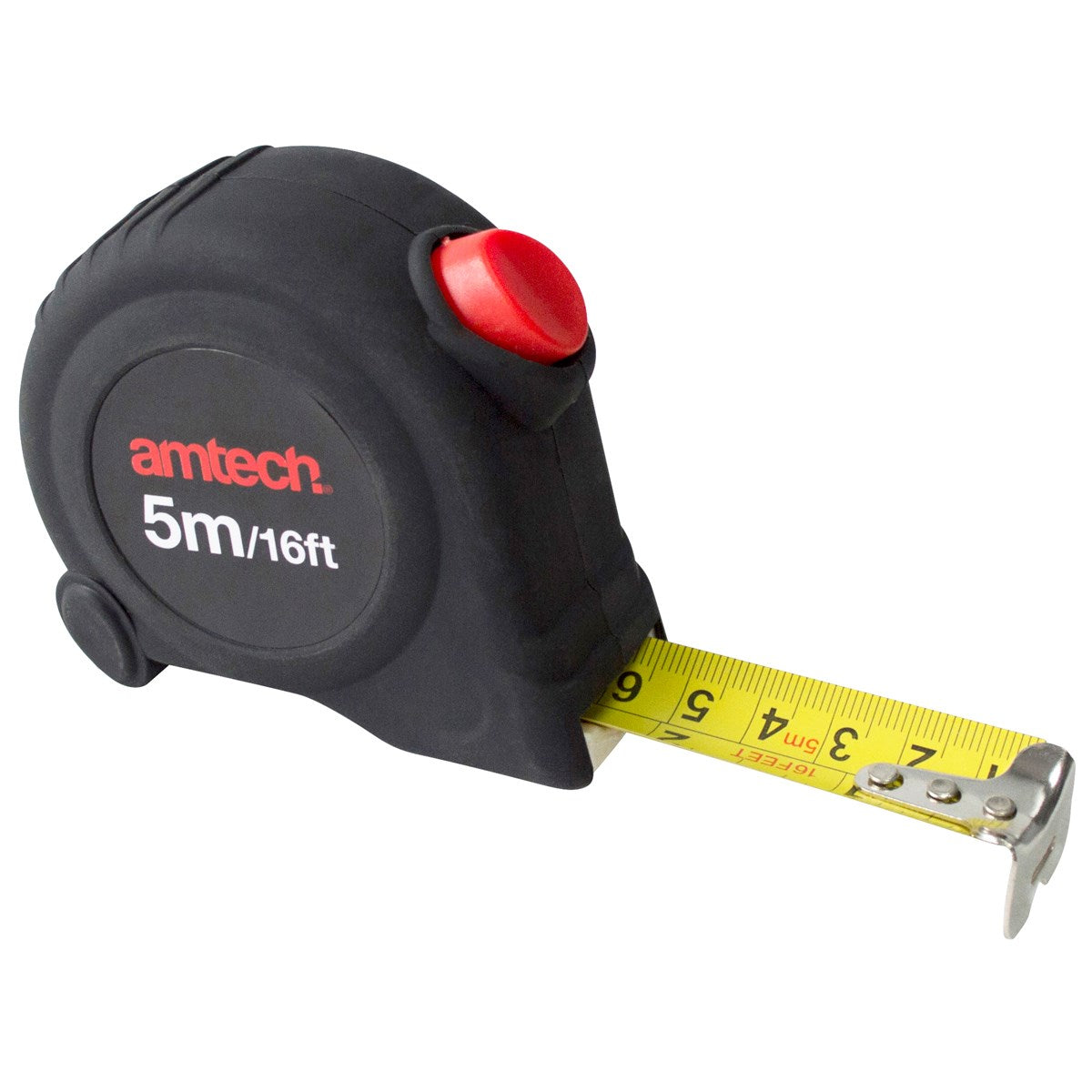 AMTECH SELF LOCKING MEASURING TAPE 5M X 25MM. AMP1265 \\\KD00503