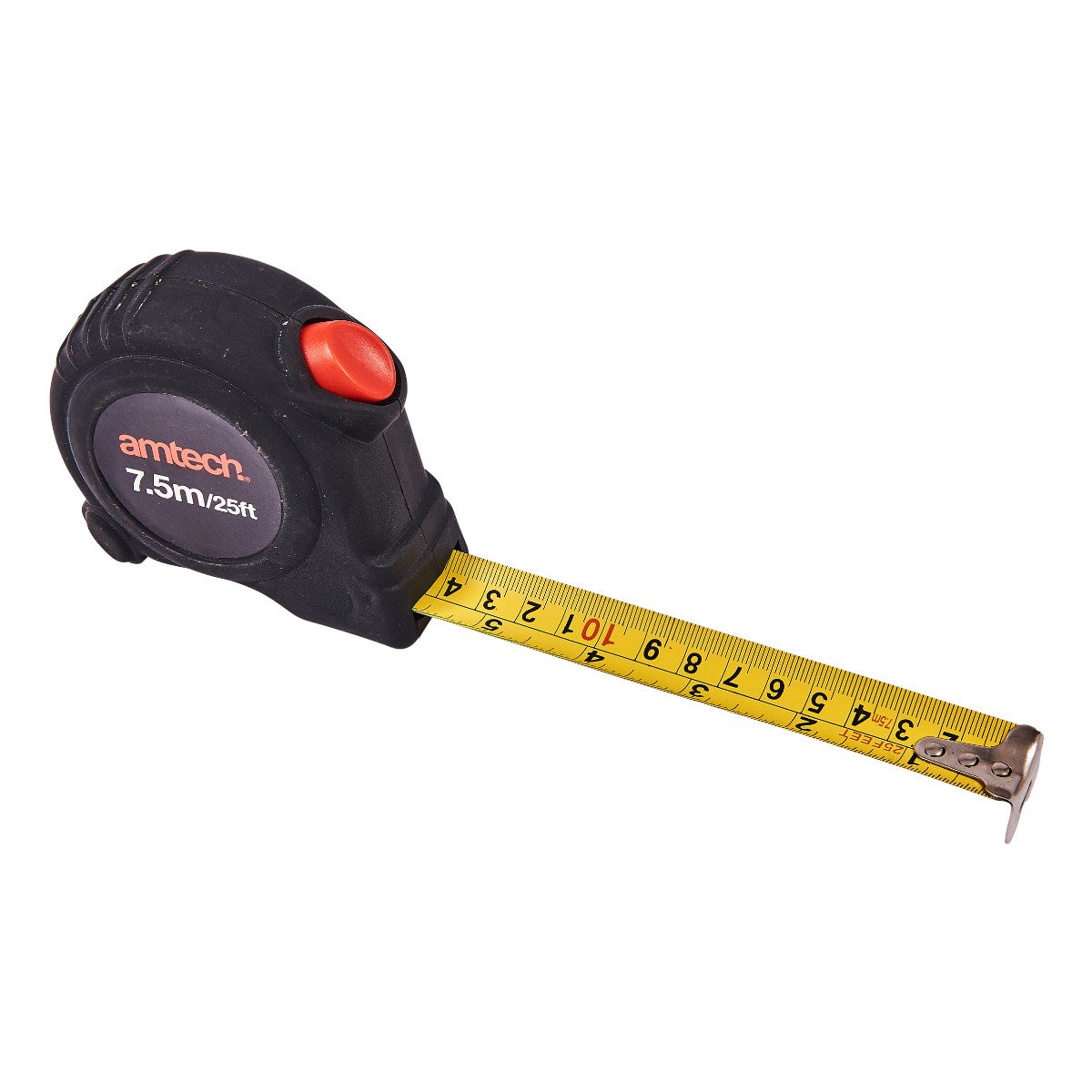 AMTECH SELF LOCKING MEASURING TAPE 7.5M X 25MM. AMP1270 \\\KD00504