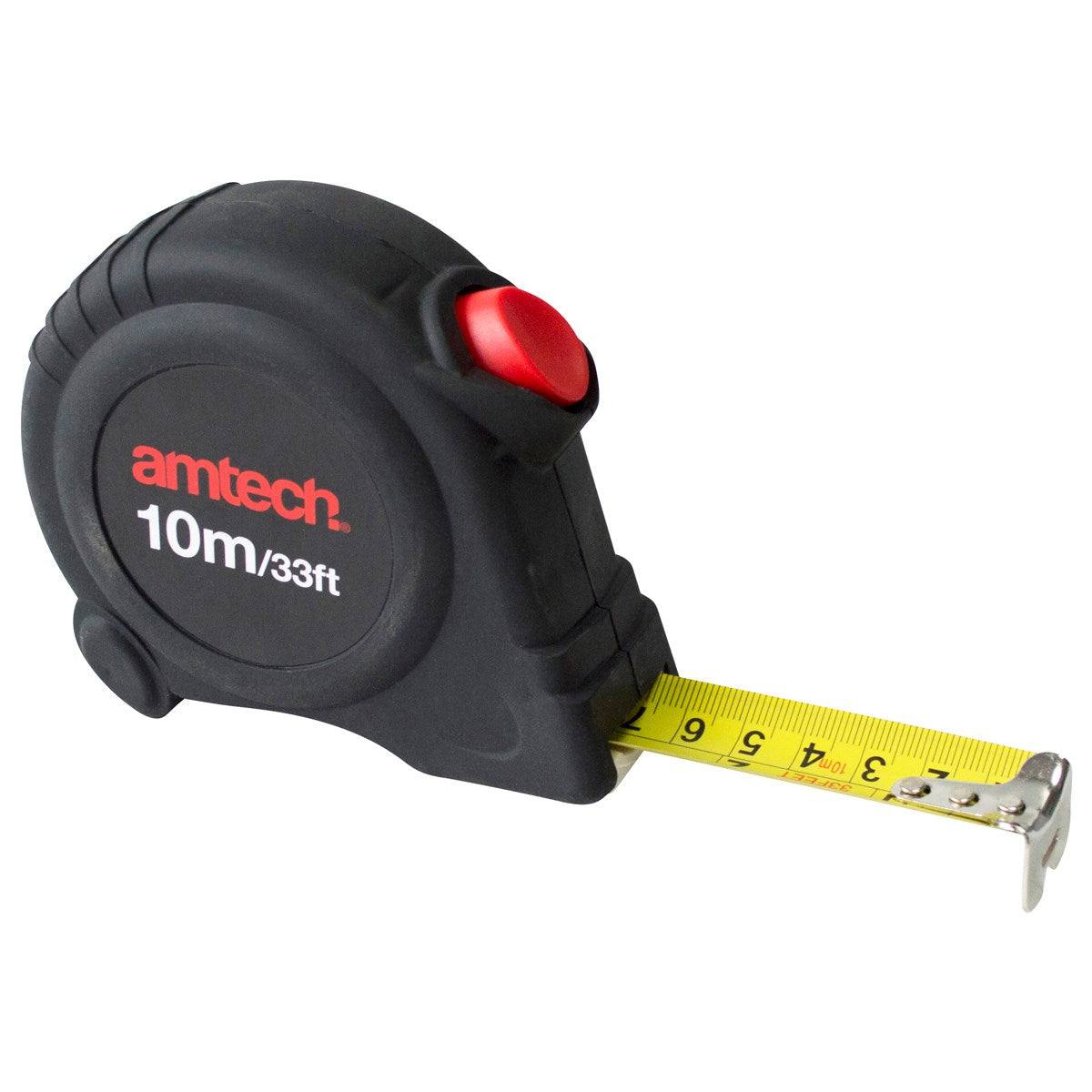 AMTECH SELF LOCKING MEASURING TAPE 10M X 25MM. AMP1275 \\\KD00505