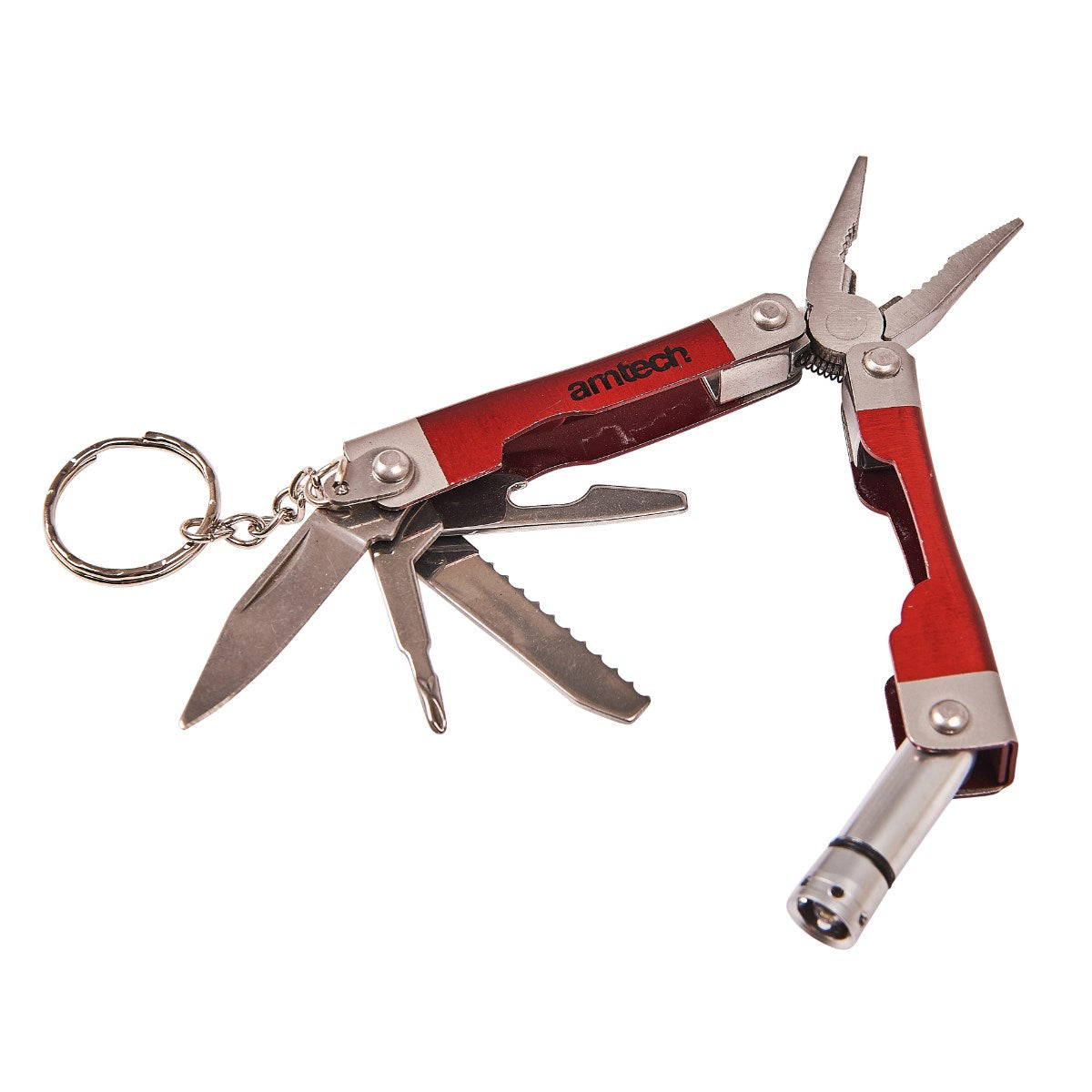 AMTECH MICRO PLIERS WITH LED 8-IN-1. AMR2390 \\\KD00517