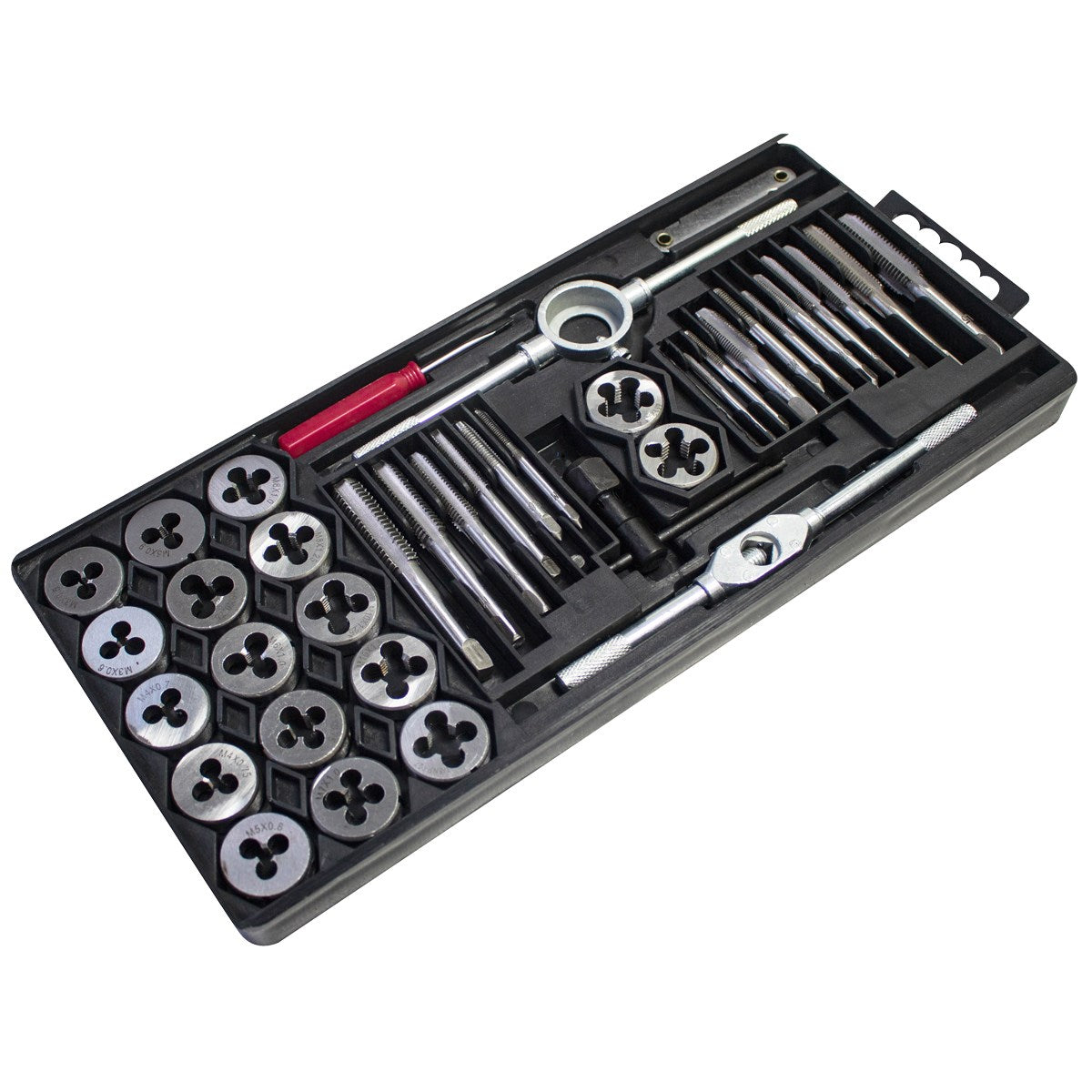 AMTECH METRIC TAP AND DIE SET 40/PCS. AMS1155 \\\KD00526