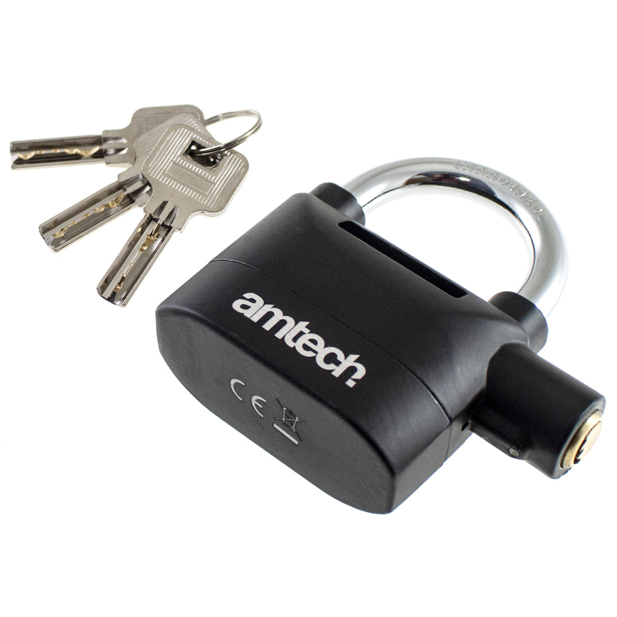 AMTECH HEAVY DUTY ALARM PADLOCK. AMT2310 \\\KD00568