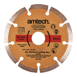 AMTECH DIAMOND CUTTING DISC 115MM. AMV0225 \\\KD00575