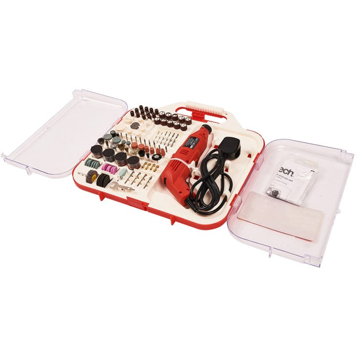 AMTECH MINI DRILL & BIT SET 162 PCS. AMF2830 \\\KD00626