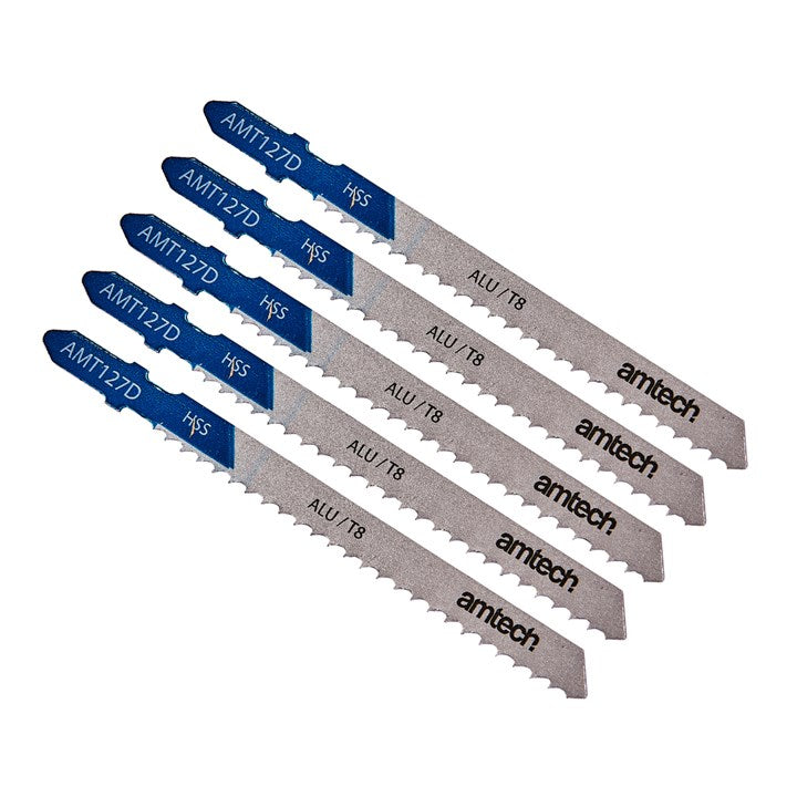AMTECH ALUMINIUM JIGSAW BLADE SET (AMT127D) 5/PK. AMM1618 \\\KD00646